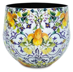 Květináče Lemon Fusion, Ø 33/27/23 cm, výška 29/25,5/22 cm Rozměry: Průměr 33 cm, Výška 29 cm