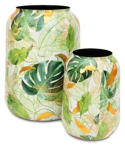 Sada květináčů Lush Botanic, 2 kusy, Ø 47/30 cm, výška 62/43 cm Rozměry: Set průměrů Ø 47/30 cm, výška 62/43 cm