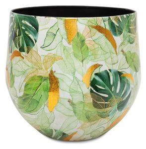 Sada květináčů Lush Botanic, 3 kusy, průměr 33/27/23 cm, výška 29/25,5/22 cm Rozměry: Průměr 27 cm, Výška 25,5 cm