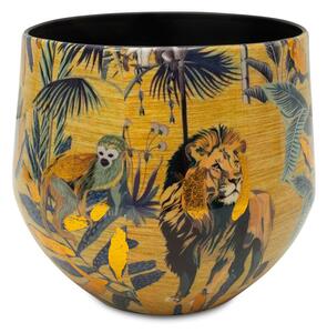 Květináče Lion Nomad, Ø 33/27/23 cm, výška 29/25,5/22 cm Rozměry: Průměr 23 cm, Výška 22 cm