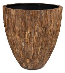 Woody květináč na podlahu, Ø 46/60 cm, výška 50/68 cm Rozměry: Průměr 60 cm, Výška 68 cm