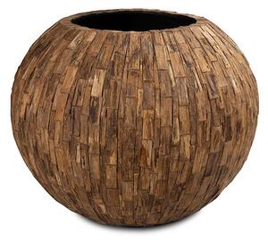Woody květináč Globe, Ø 50/70 cm, výška 40/56 cm Rozměry: Průměr 50 cm, Výška 40 cm