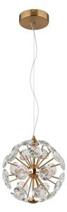 Globo 16047H - LED Lustr na lanku VIRINA LED/12W/230V 3000K zlatá