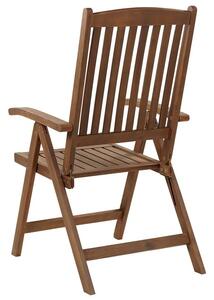Zahradní židle Amati (tmavé dřevo). 1077485