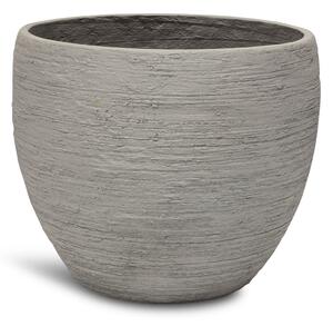 Pottery květináč, Ø 55/44/37 cm, výška 43,5/36/30 cm, šedý, antracitový Barva květináče: Šedá, Rozměry: Průměr 37 cm, Výška 30 cm