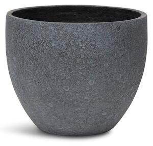 Gritto květináč, Ø 37/44/55 cm, výška 30/36/43,5 cm, šedý, antracitový Barva květináče: Antracitová, Rozměry: Průměr 37 cm, Výška 30 cm