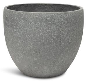 Gritto květináč, Ø 37/44/55 cm, výška 30/36/43,5 cm, šedý, antracitový Barva květináče: Šedá, Rozměry: Průměr 44 cm, Výška 36 cm