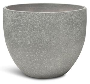 Gritto květináč, Ø 37/44/55 cm, výška 30/36/43,5 cm, šedý, antracitový Barva květináče: Šedá, Rozměry: Průměr 55 cm, Výška 43,5 cm