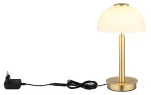 Globo 21953M - LED Stm dotyková stolní lampa ULDIN LED/7W/230V 3000K mosaz