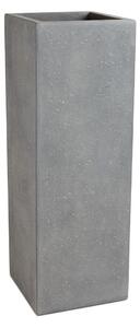Polystone Square květináč Anthracite Barva květináče: Šedá, Rozměry: Délka, Šířka, Výška 35x35x100 cm
