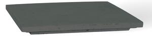 Polystone Square květináč Anthracite Barva květináče: Antracitová, Rozměry: Délka, Šířka, Výška 35x35x3