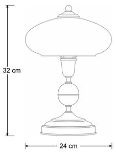 Brilagi - Stolní lampa MOLLERO 1xE14/11W/230V bronz/patina
