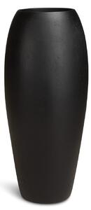 Květináč Polystone Essence, Ø 39/52 cm, výška 90/120 cm, krémový, šedý, antracitový Barva květináče: Antracitová, Rozměry: Průměr 39 cm, Výška 90 cm