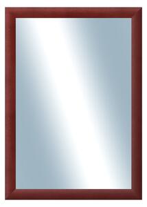 DANTIK - Zarámované zrcadlo - rozměr s rámem cca 50x70 cm z lišty LEDVINKA vínová (1445)
