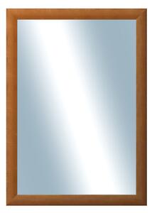 DANTIK - Zarámované zrcadlo - rozměr s rámem cca 50x70 cm z lišty LEDVINKA světle hnědá (1440)