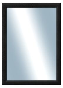 DANTIK - Zarámované zrcadlo - rozměr s rámem cca 50x70 cm z lišty LEDVINKA černá (1446)