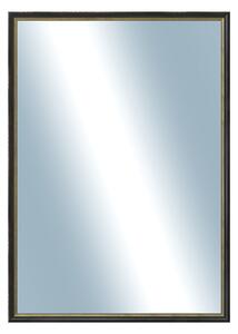 DANTIK - Zarámované zrcadlo - rozměr s rámem cca 50x70 cm z lišty Anversa piccola černá AU (3145)
