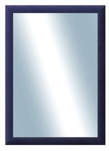 DANTIK - Zarámované zrcadlo - rozměr s rámem cca 50x70 cm z lišty LEDVINKA modrá (1444)