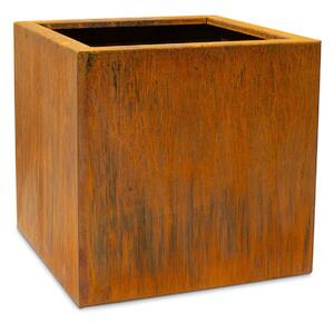Květinová krychle Cortenová ocel, dxšxv 38/48/58/68/78 x 38/48/58/68/78 x 38/48/58/68/78cm Rozměry: Délka, Šířka, Výška 48x48x48 cm