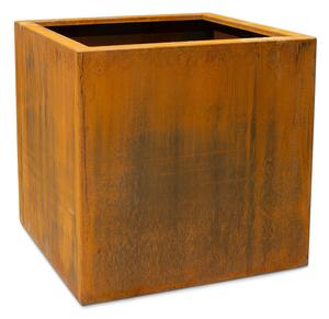 Květinová krychle Cortenová ocel, dxšxv 38/48/58/68/78 x 38/48/58/68/78 x 38/48/58/68/78cm Rozměry: Délka, Šířka, Výška 58x58x58 cm