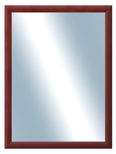 DANTIK - Zarámované zrcadlo - rozměr s rámem cca 60x80 cm z lišty LEDVINKA vínová (1445)