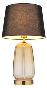 Globo 24142S - Stolní lampa CLASSY 1xE27/40W/230V černá/hnědá
