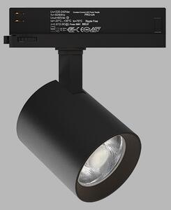 Led2 Nastavitelný LED reflektor Hero určený pro 3F lištu, 28W, 4000K Stmívání, řízení: ON/OFF (bez stmívání), Barva svítidla: černá
