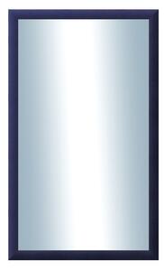 DANTIK - Zarámované zrcadlo - rozměr s rámem cca 60x100 cm z lišty LEDVINKA modrá (1444)