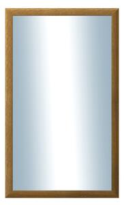 DANTIK - Zarámované zrcadlo - rozměr s rámem cca 60x100 cm z lišty LEDVINKA hnědá (1441)