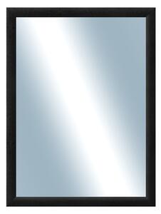 DANTIK - Zarámované zrcadlo - rozměr s rámem cca 60x80 cm z lišty LEDVINKA černá (1446)