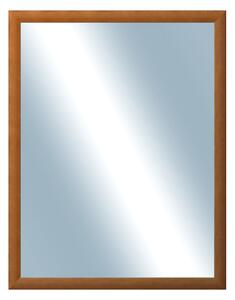DANTIK - Zarámované zrcadlo - rozměr s rámem cca 70x90 cm z lišty LEDVINKA světle hnědá (1440)