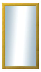 DANTIK - Zarámované zrcadlo - rozměr s rámem cca 50x90 cm z lišty LEDVINKA žlutá (1439)
