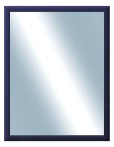 DANTIK - Zarámované zrcadlo - rozměr s rámem cca 70x90 cm z lišty LEDVINKA modrá (1444)