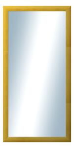 DANTIK - Zarámované zrcadlo - rozměr s rámem cca 50x100 cm z lišty LEDVINKA žlutá (1439)