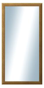 DANTIK - Zarámované zrcadlo - rozměr s rámem cca 50x100 cm z lišty LEDVINKA hnědá (1441)