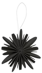 Noordliving Papírová ozdoba Simple Snowflake - Black NL137