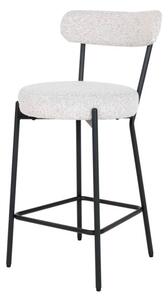 Barová židle BODOLUNO bílá/černá
