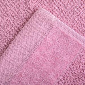 Sada 2 ks froté ručníků VITO růžová 50 x 90 cm