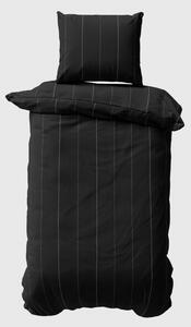 Kvalitex Viskózové povlečení Woody Charles černá, 140 x 220 cm, 70 x 90 cm