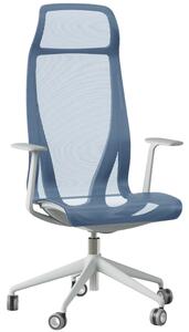 Narbutas Vyšší modrá kancelářská židle D-CHAIR II