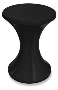 Stolička Metalplast-Kalisz černá 42 cm