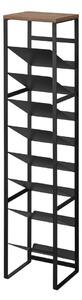 Černý kovový regál na víno počet lahví 16 20x88,5x19 cm Tower – YAMAZAKI
