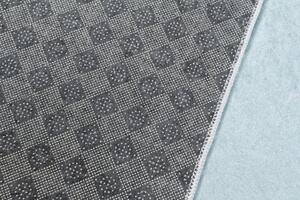 Makro Abra Dětský kusový koberec vhodný k praní BAMBINO 2763 Mapa světa protiskluzový modrý Rozměr: 140x200 cm