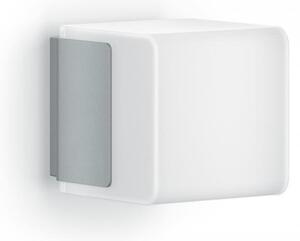 STEIN 055523 Venkovní nástěnné svítidlo L 835 SC stříbrné 9,1W 3000K IP44 110080841 Bluetooth se senzorem - STEINEL