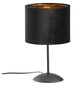 TK LIGHTING Stolní lampa - TERCINO 5553, Ø 20 cm, 230V/15W/1xE27, černá/zlatá