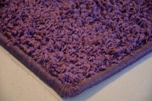 Vopi koberce Metrážový koberec Color Shaggy fialový - Rozměr na míru bez obšití cm