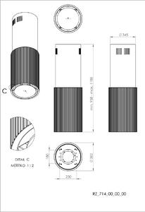 Ciarko Design Monogram W Black CDW3802C