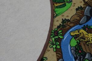 Vopi koberce Dětský kusový koberec Dino čtverec - 300x300 cm