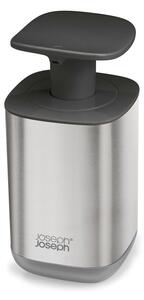Dávkovač mýdla z nerezové oceli v leskle stříbrné barvě 250 ml Presto Steel – Joseph Joseph