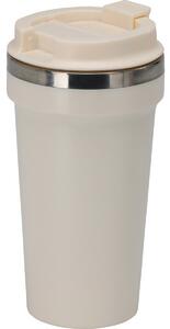 Cestovní hrnek na pití, bílá, 500 ml